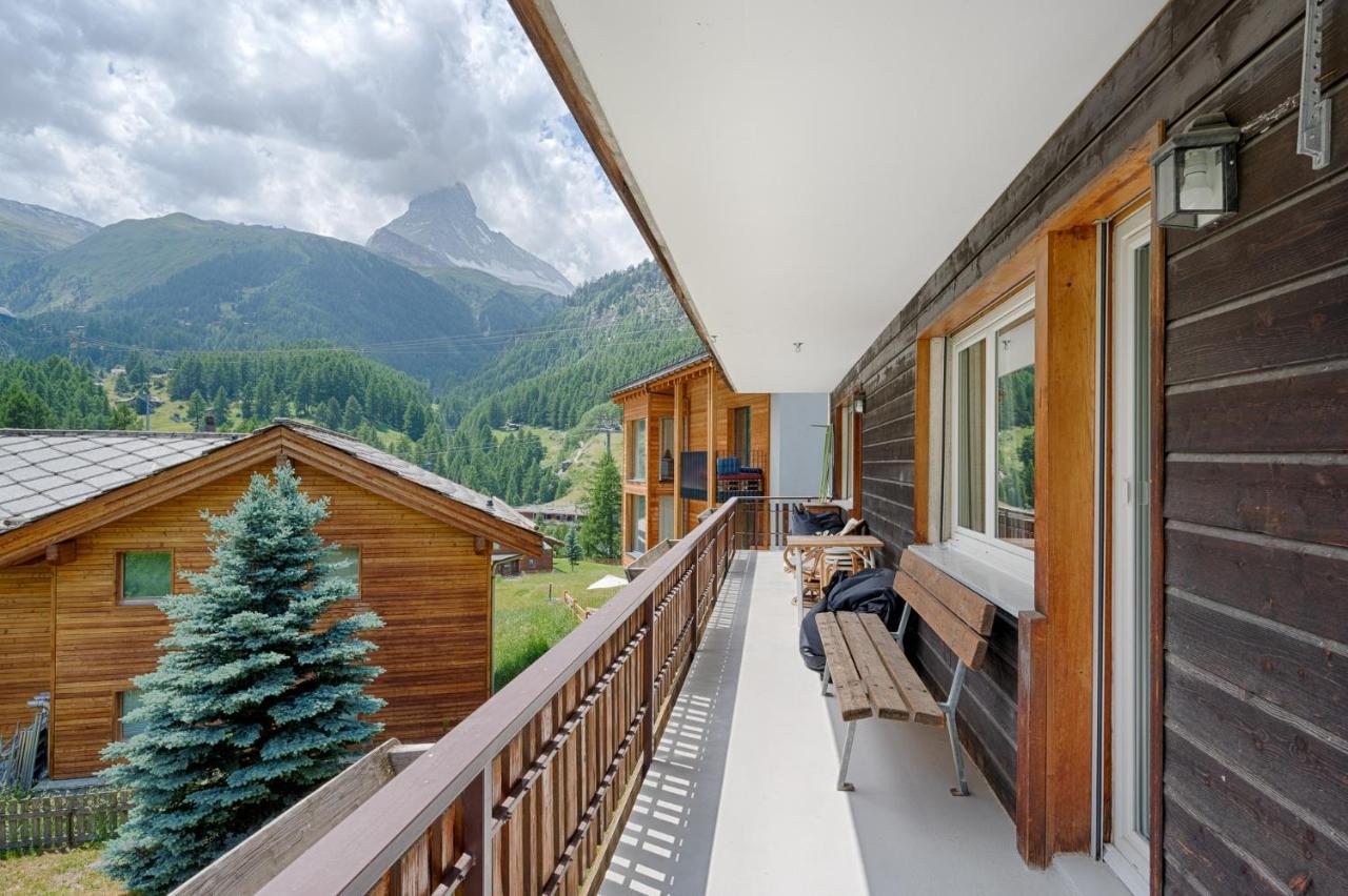Matterhorn Panorama Apartment Zermatt Dış mekan fotoğraf